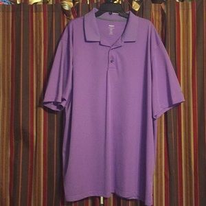 Lavender Reebok polo
